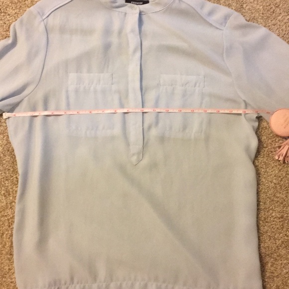 Light Blue Premise Top - Picture 5 of 8
